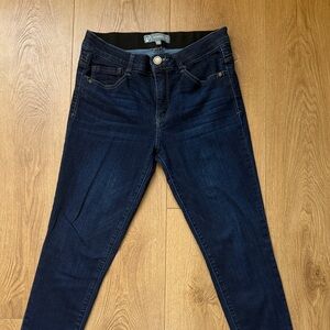 Wit & Wisdom Dark Indigo Skinny Jeans